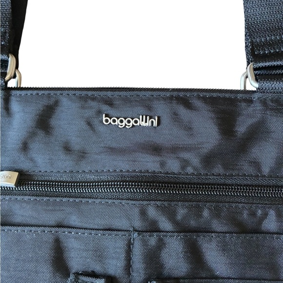 Baggallini Tote Luggage Handle Sleeve Fits 15” Laptop NWOT - Picture 3 of 12